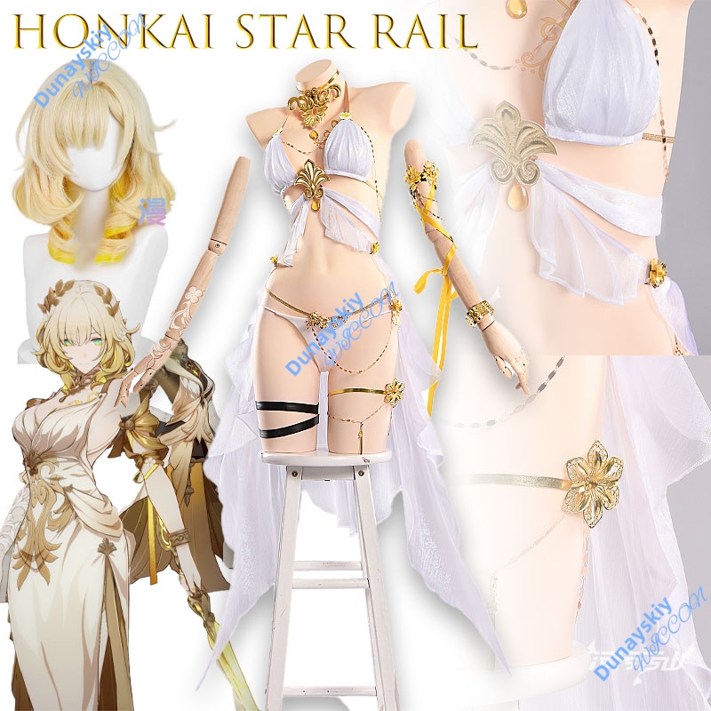 Ethnic Outfit - Honkai Star Rail Aglaea Inspired Cosplay