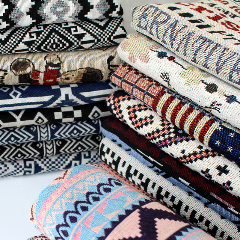 Ethnic Boho Fashion - Ethnic Bohemian Style Yarn Dyed Fabric