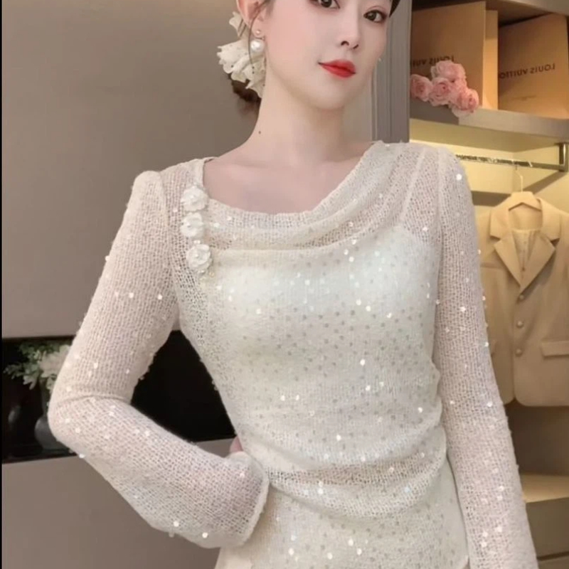Thai Silk Blouse - Elegant Women Blouse With Beaded Detailing