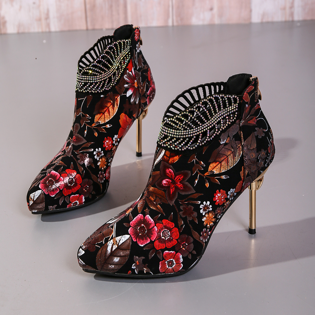 Autumn/Winter Women stiletto h - Ethnic Styling Tips บทวิจารณ์และราคา
