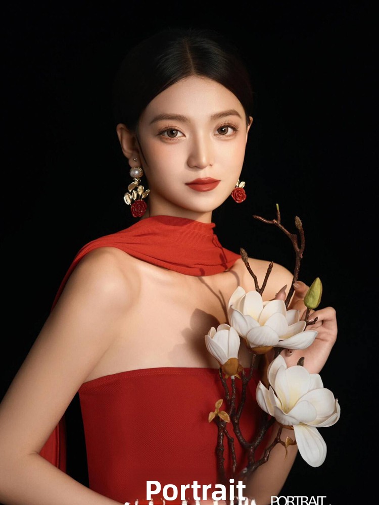 Red Retro Chinese Style Dress  - Ethnic Fashion Studio บทวิจารณ์และราคา