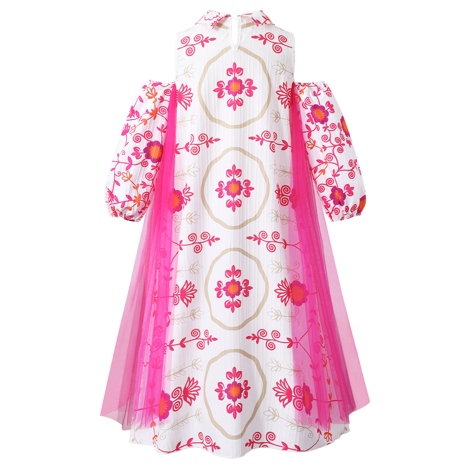 Girl Long Sleeve Mesh Patchwor - Ethnic Clothing & Online Fashion Store Khaadi Us บทวิจารณ์และราคา