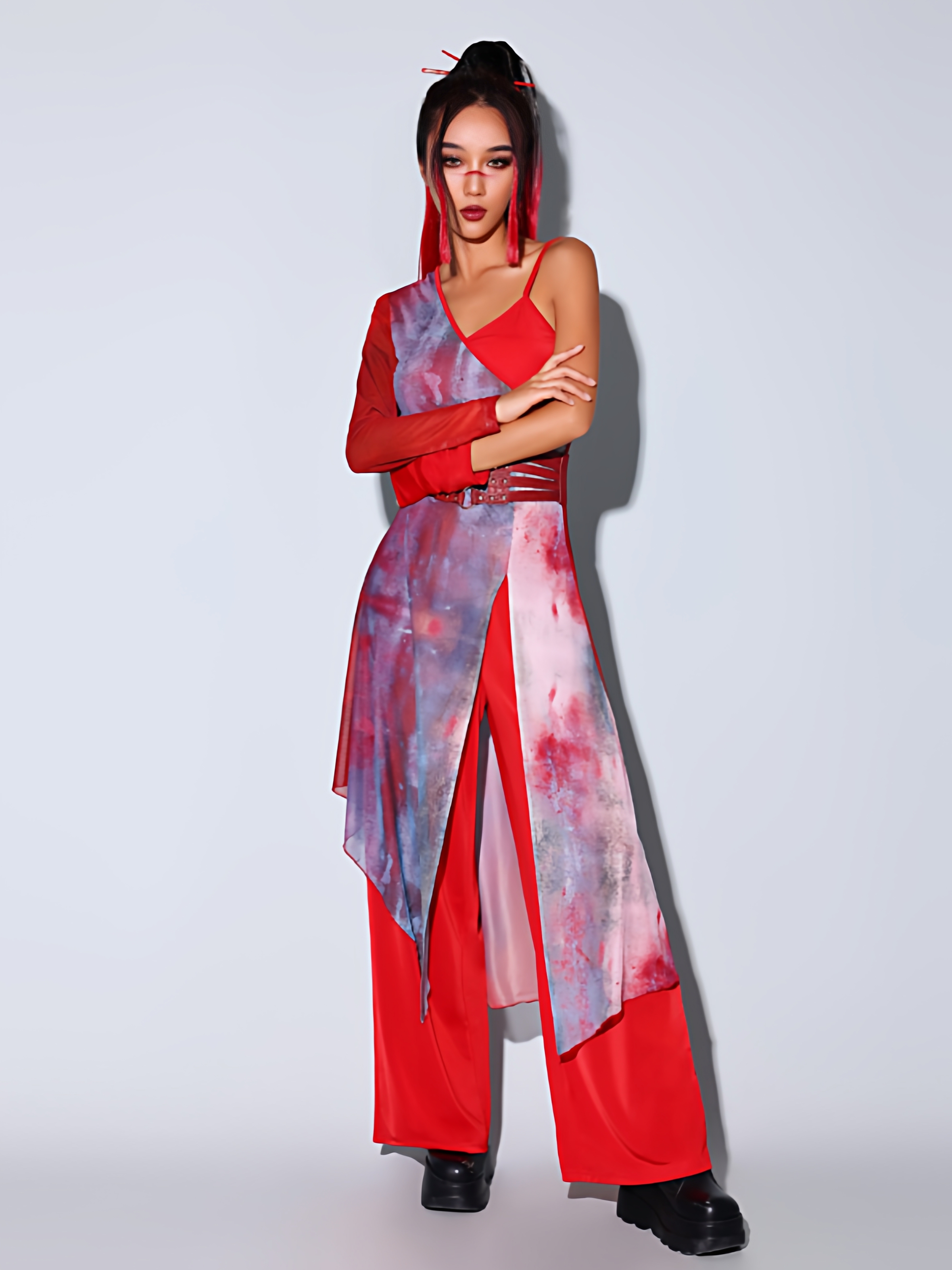 Modern Dance Performance Outfi - Ethnic Dress Fashion Show บทวิจารณ์และราคา