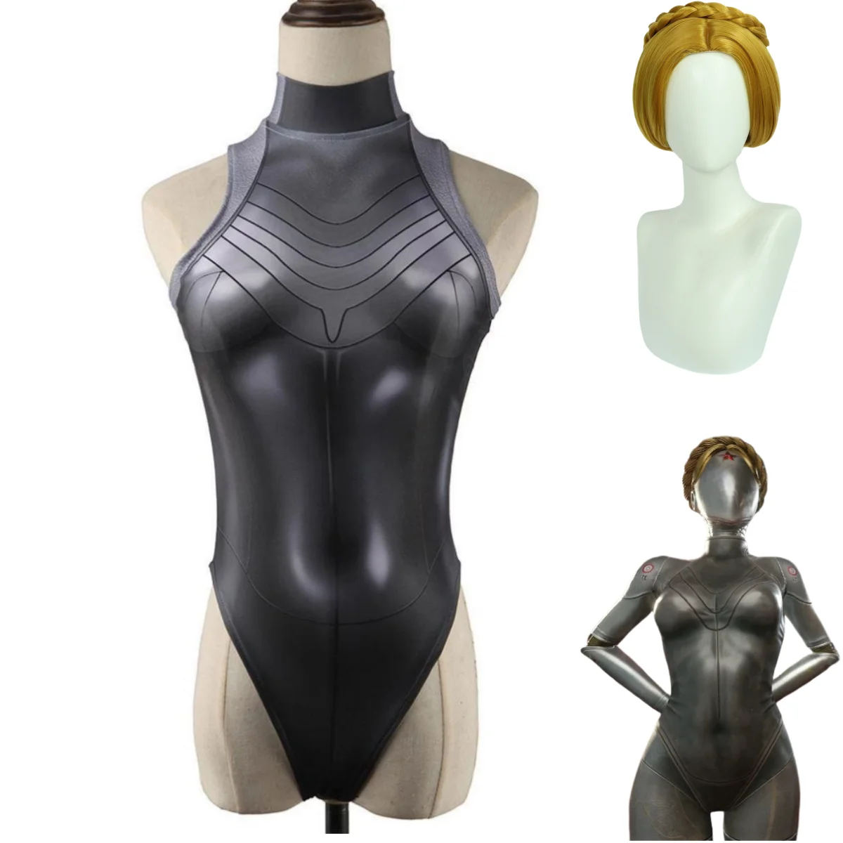 Robot Twins Cosplay Costume fo - Ethnic Outfit บทวิจารณ์และราคา