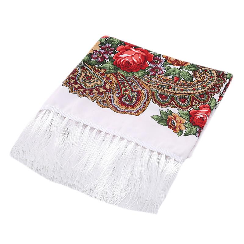 Retro Printed Scarf Winter Boh - Ethnic Boho Fashion บทวิจารณ์และราคา
