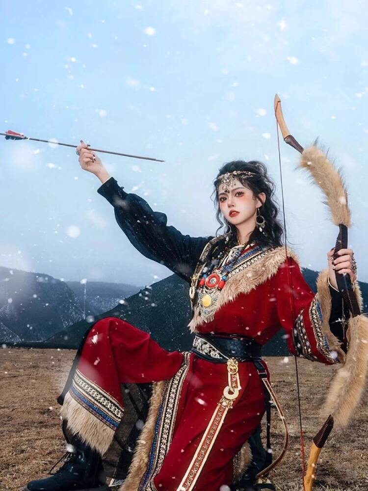 New Tibetan robe Tibet brigade - Ethnic Clothing & Online Fashion Store Khaadi Us บทวิจารณ์และราคา
