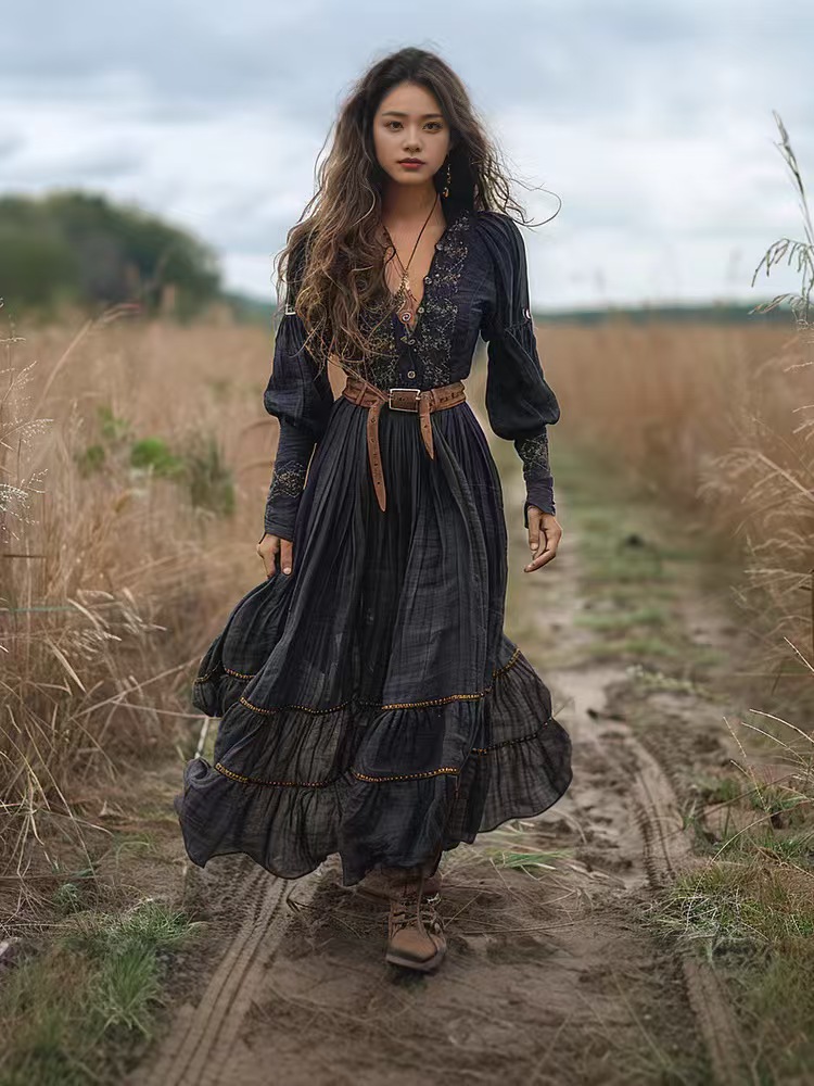 Ethnic Fashion Floral Print Vi - Ethnic Boho Fashion บทวิจารณ์และราคา