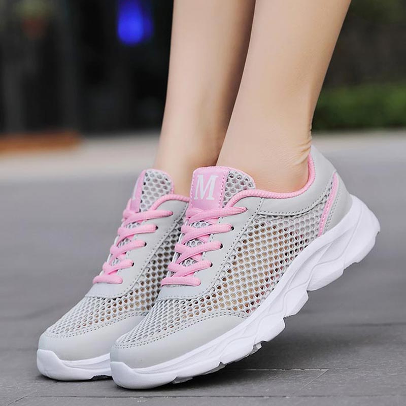 Summer Breathable Sneakers Wom - Ethnic Styling Tips บทวิจารณ์และราคา
