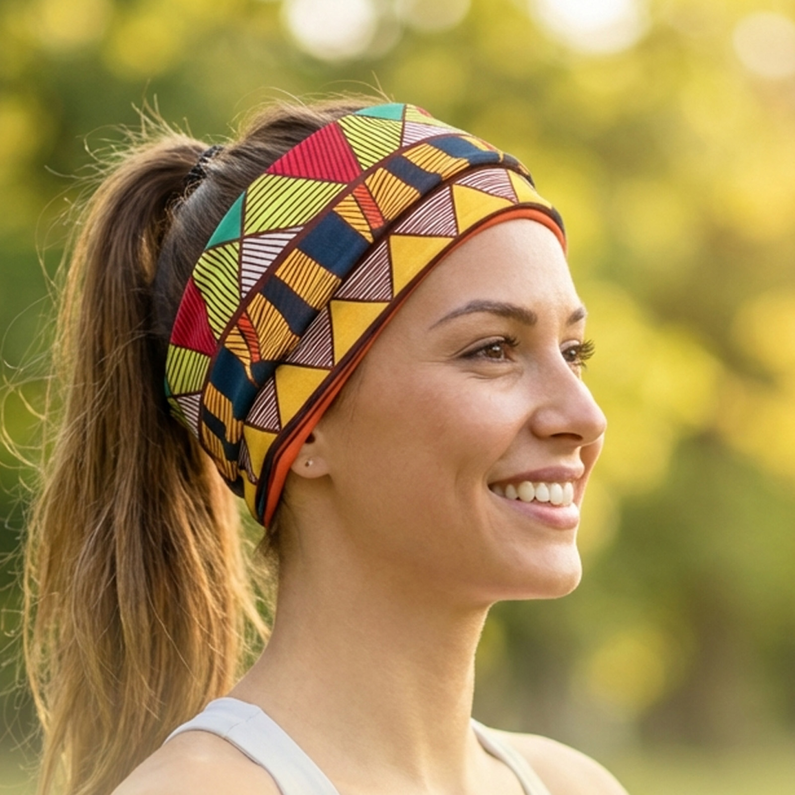 Women's Boho Head Wrap African - Ethnic Boho Fashion บทวิจารณ์และราคา