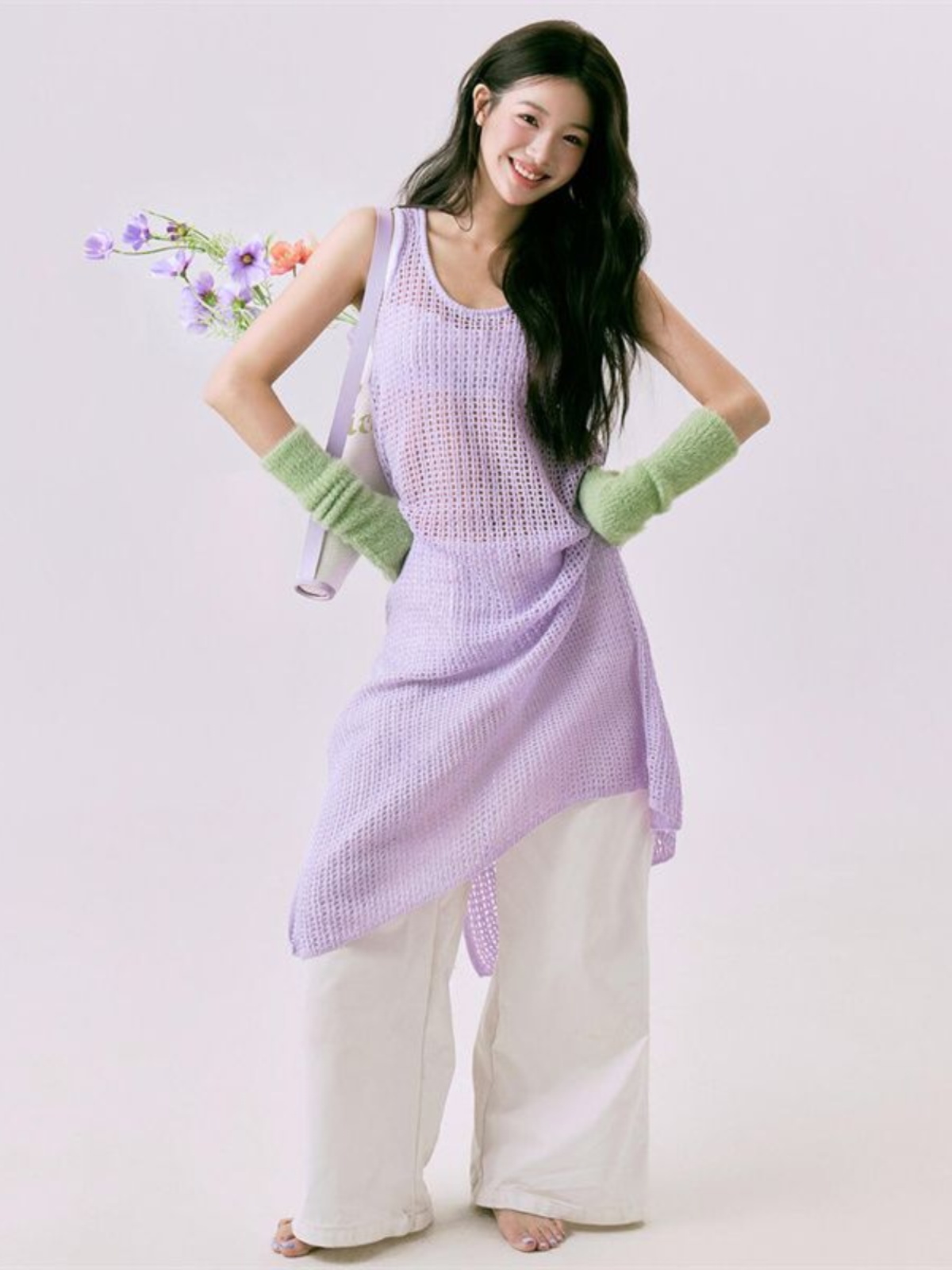 Romantic Spring  Flower Print  - Ethnic Fashion Studio บทวิจารณ์และราคา