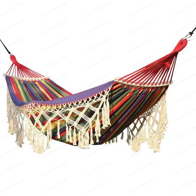 Bohemian Style tassel Hammock  - Ethnic Styling Tips บทวิจารณ์และราคา