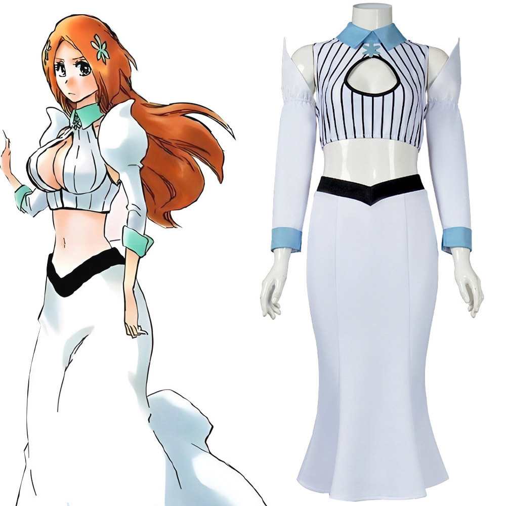Anime Inoue Orihime Cosplay Co - Ethnic Outfit บทวิจารณ์และราคา