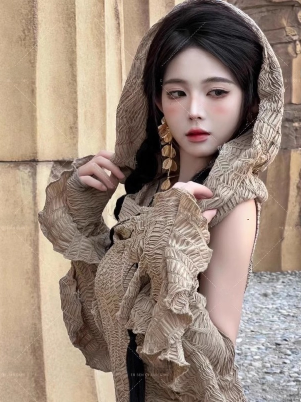 Desert  Themed Long Dress Wome - Ethnic Clothing & Online Fashion Store Khaadi Us บทวิจารณ์และราคา