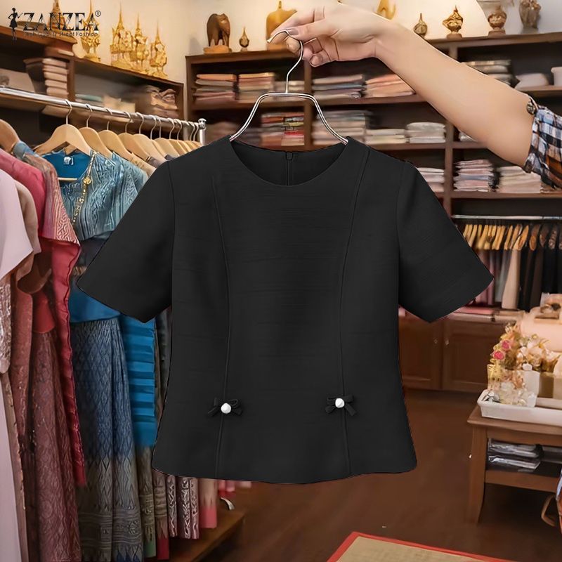 Woman Vintage Elegant Princess - Thai Silk Blouse บทวิจารณ์และราคา