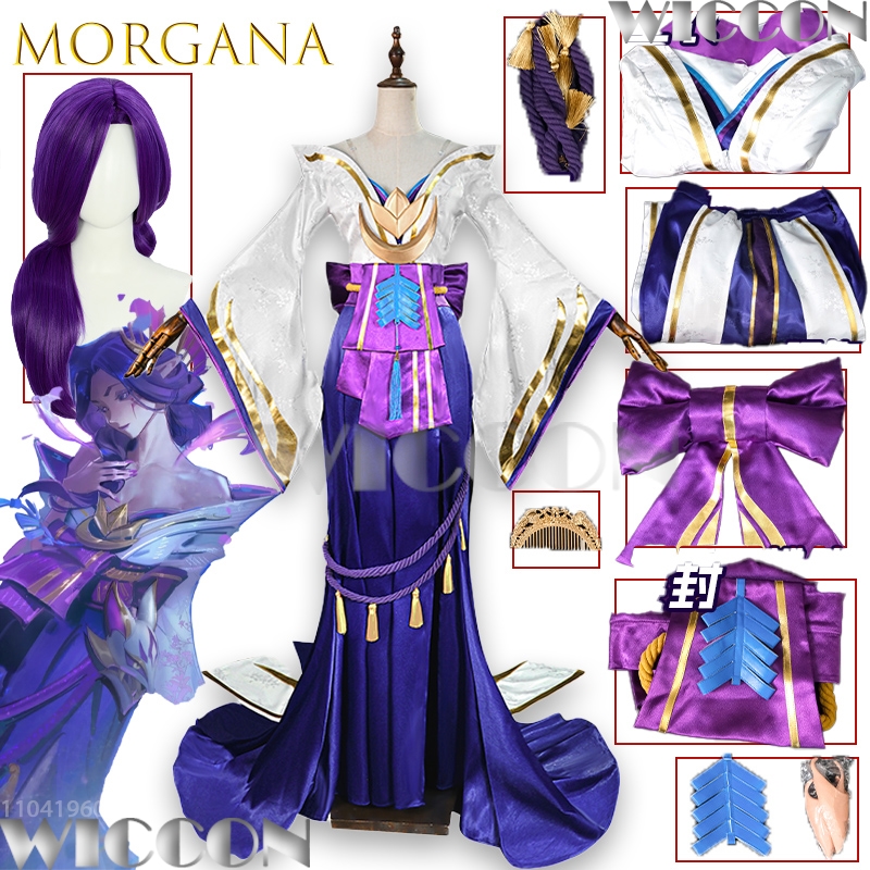 Spirit Blossom Morgana Cosplay - Ethnic Outfit บทวิจารณ์และราคา