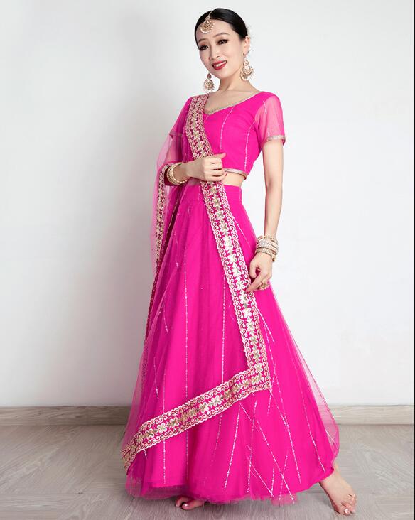 India Women's Saree  Embroider - Saree Georgette Women บทวิจารณ์และราคา