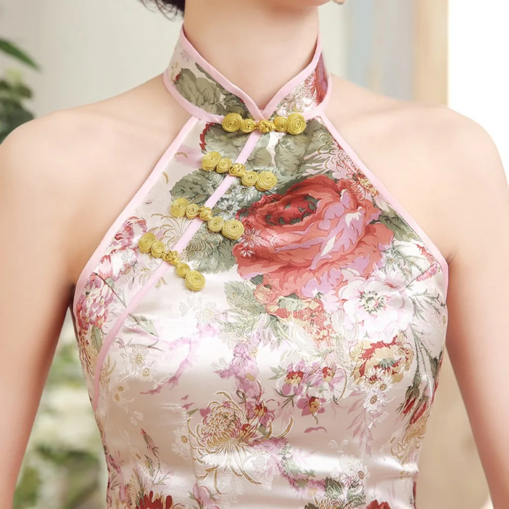 Chinese Style Dress Qipao Cheo - Ethnic Dress Fashion Show บทวิจารณ์และราคา