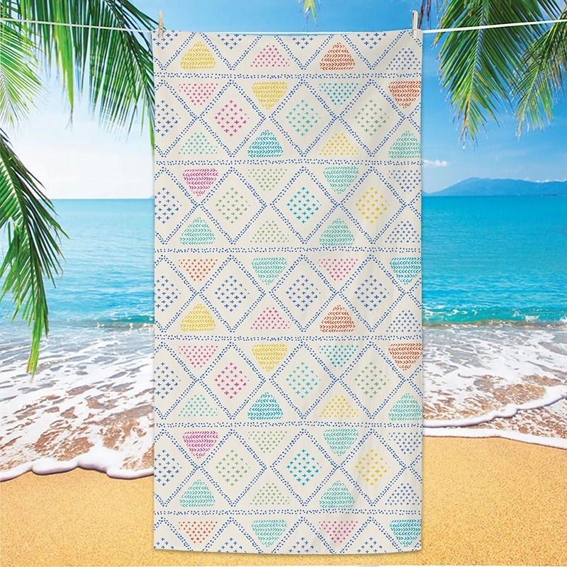 Vintage Ethnic Ikat Geometric  - Ikat Woven Fabric บทวิจารณ์และราคา