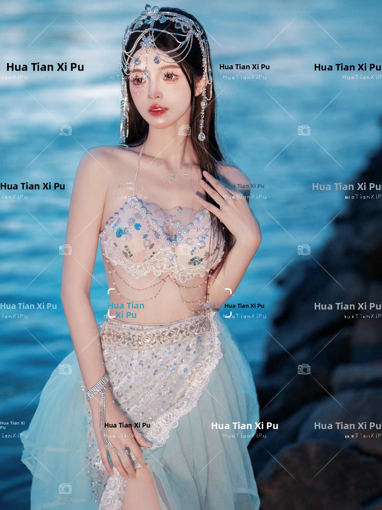 Sanya Beach Mermaid Princess P - Ethnic Clothing & Online Fashion Store Khaadi Us บทวิจารณ์และราคา
