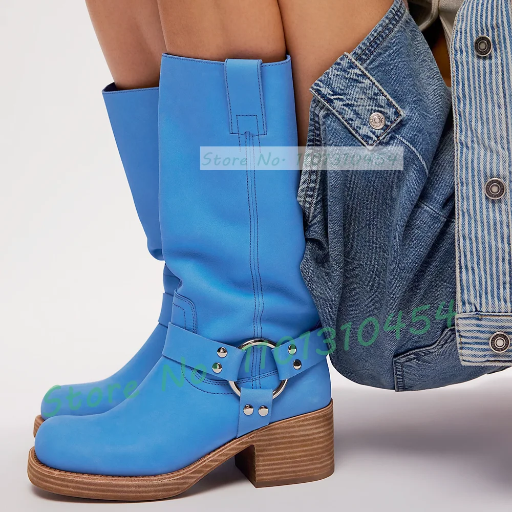 Harness Western Knee High Boot - Ethnic Outfit บทวิจารณ์และราคา