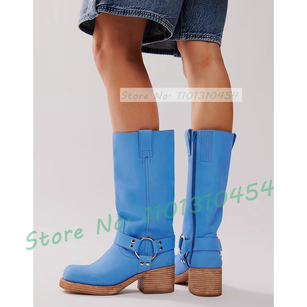 Harness Western Knee High Boot - Ethnic Outfit บทวิจารณ์และราคา