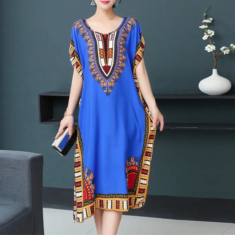 Casual Elegant Bohemian Printe - Ethnic Boho Fashion บทวิจารณ์และราคา