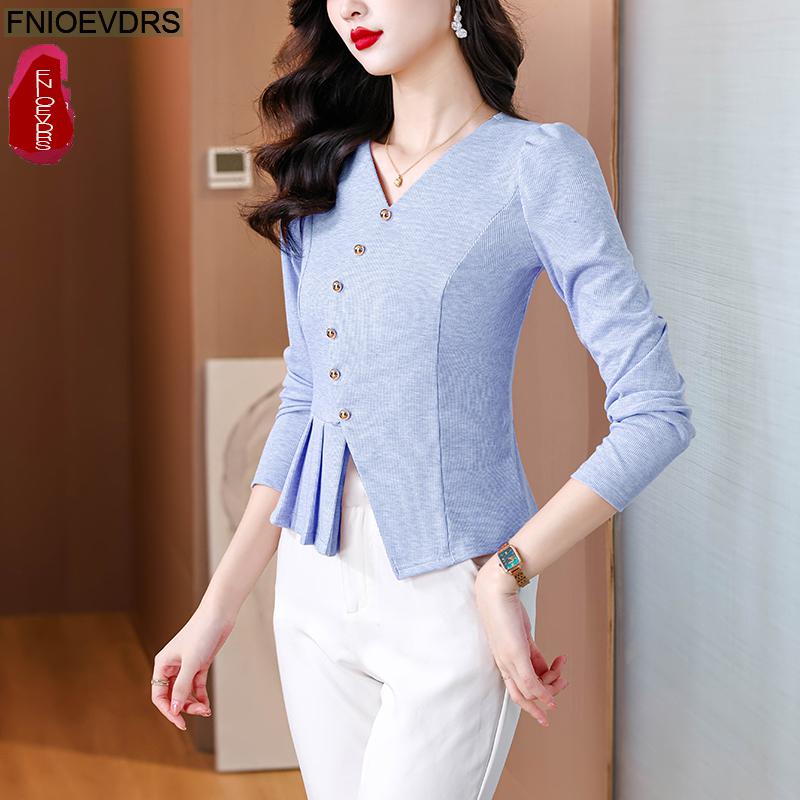 Office Lady Shirts 2025 Spring - Thai Silk Blouse บทวิจารณ์และราคา
