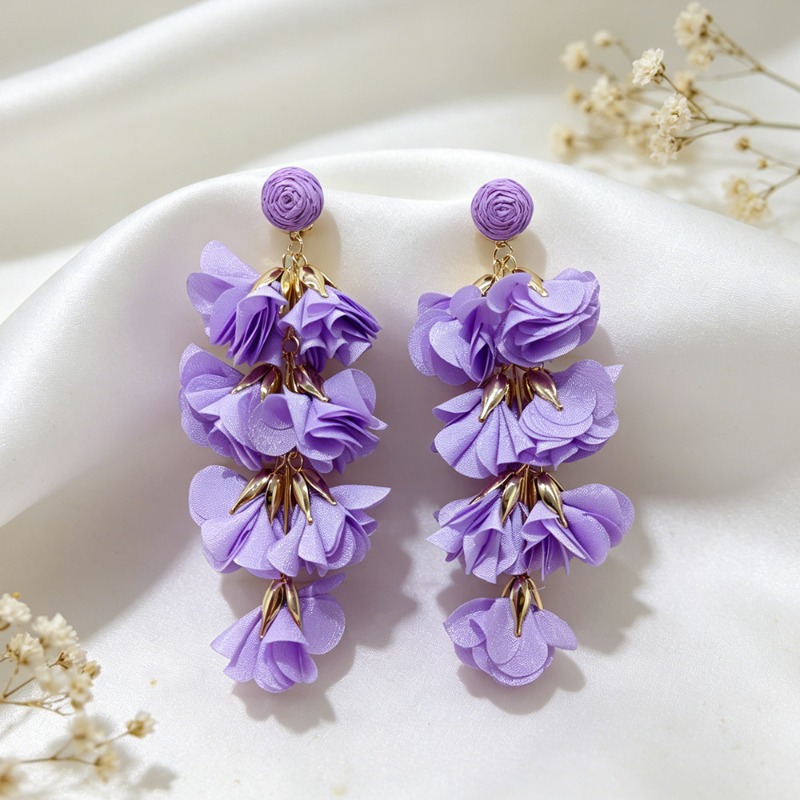 Ethnic Colorful Flower Tassel  - Ethnic Fashion Trends 2026 บทวิจารณ์และราคา