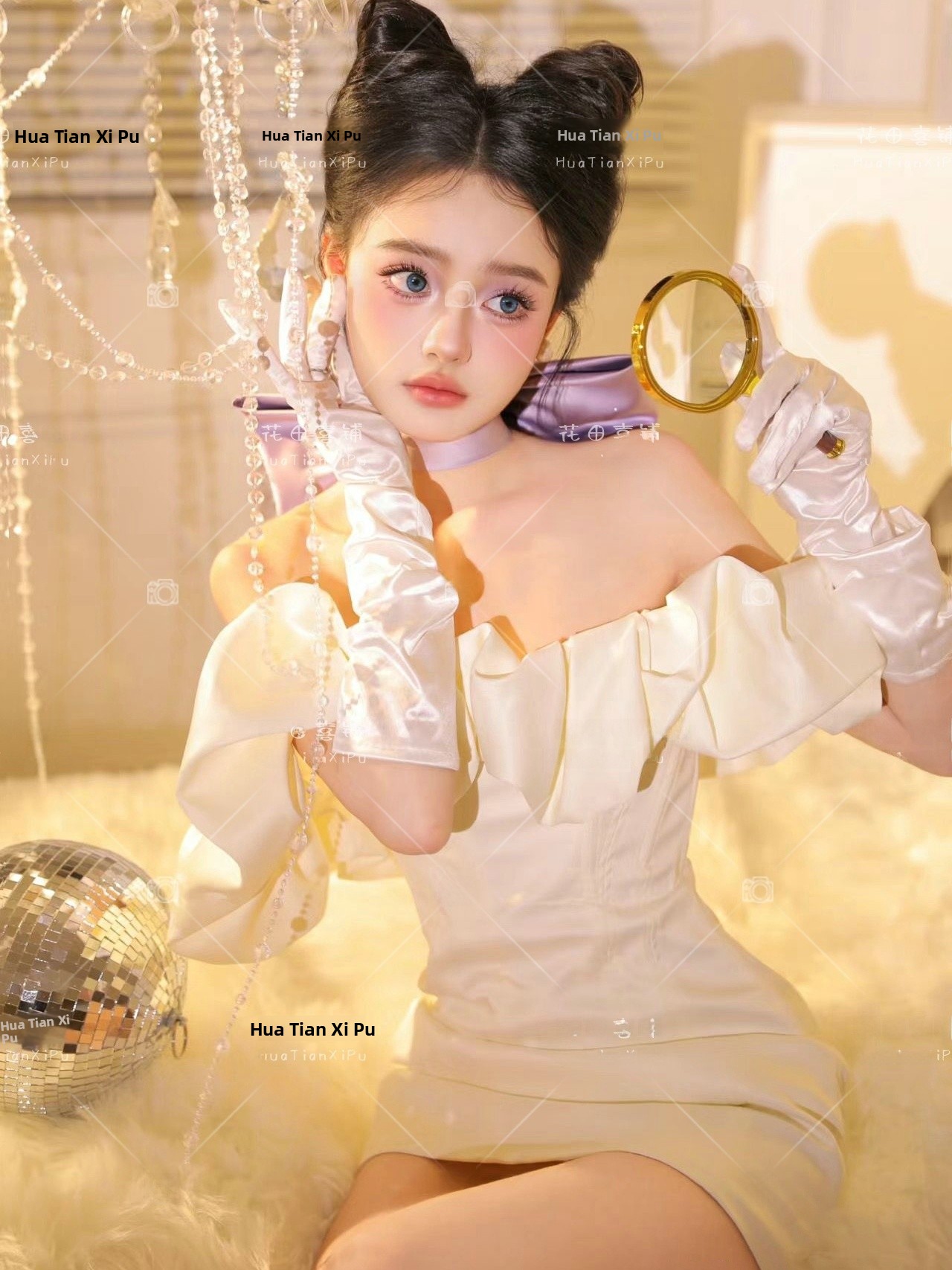   Theme Birthday One Shoulder  - Ethnic Fashion Studio บทวิจารณ์และราคา